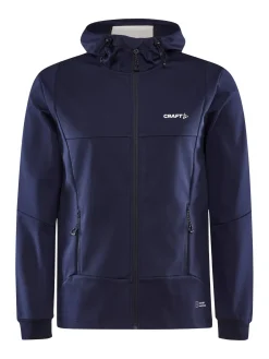 Craft Sportswear Jackor & Västar|Längdskidor^Core Backcountry Hood Jacket M Blaze-Tofu