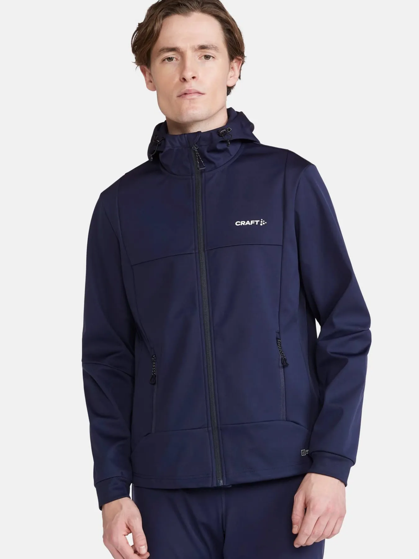 Craft Sportswear Jackor & Västar|Längdskidor^Core Backcountry Hood Jacket M Blaze-Tofu