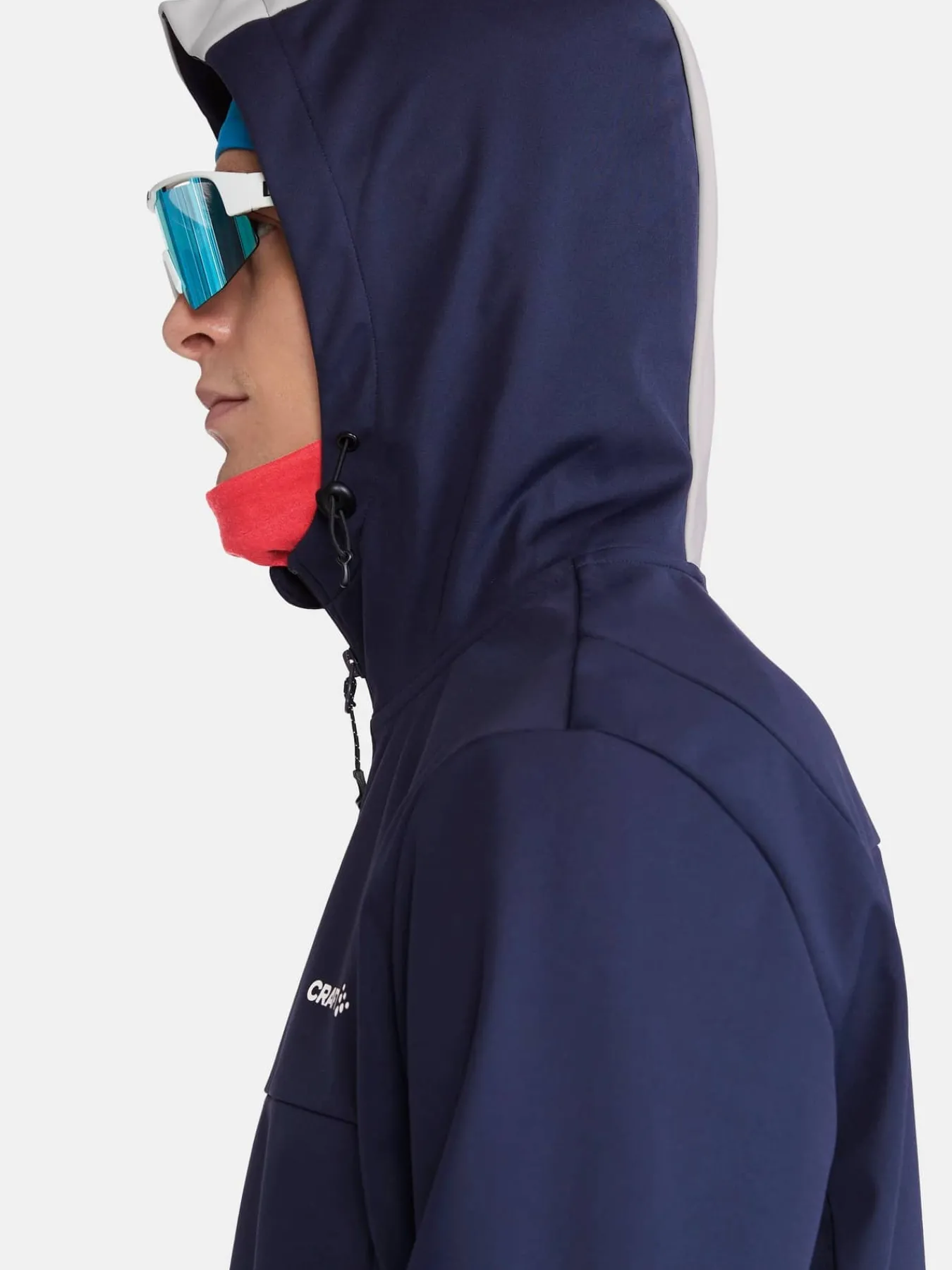 Craft Sportswear Jackor & Västar|Längdskidor^Core Backcountry Hood Jacket M Blaze-Tofu