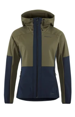 Craft Sportswear Jackor & Västar|Längdskidor^Core Backcountry Hood Jacket W Rift/Blaze