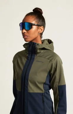 Craft Sportswear Jackor & Västar|Längdskidor^Core Backcountry Hood Jacket W Rift/Blaze