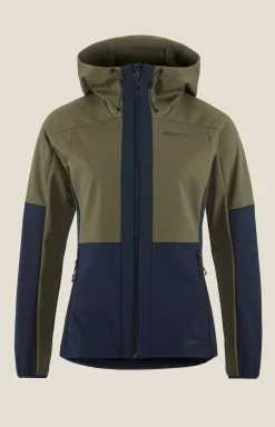 Craft Sportswear Jackor & Västar|Längdskidor^Core Backcountry Hood Jacket W Rift/Blaze