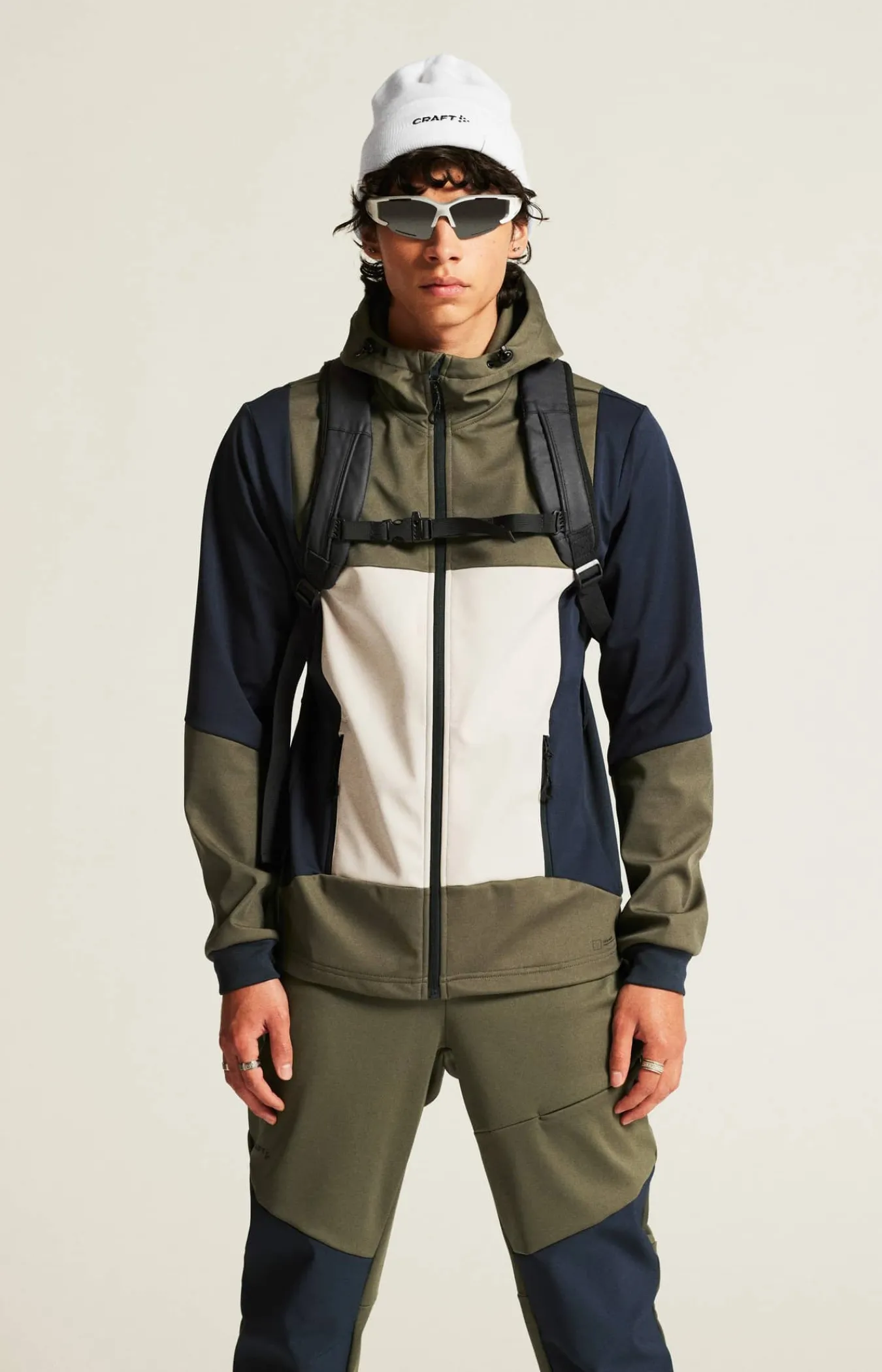 Craft Sportswear Jackor & Västar|Längdskidor^Core Backcountry Hood Jacket M Rift/Blaze