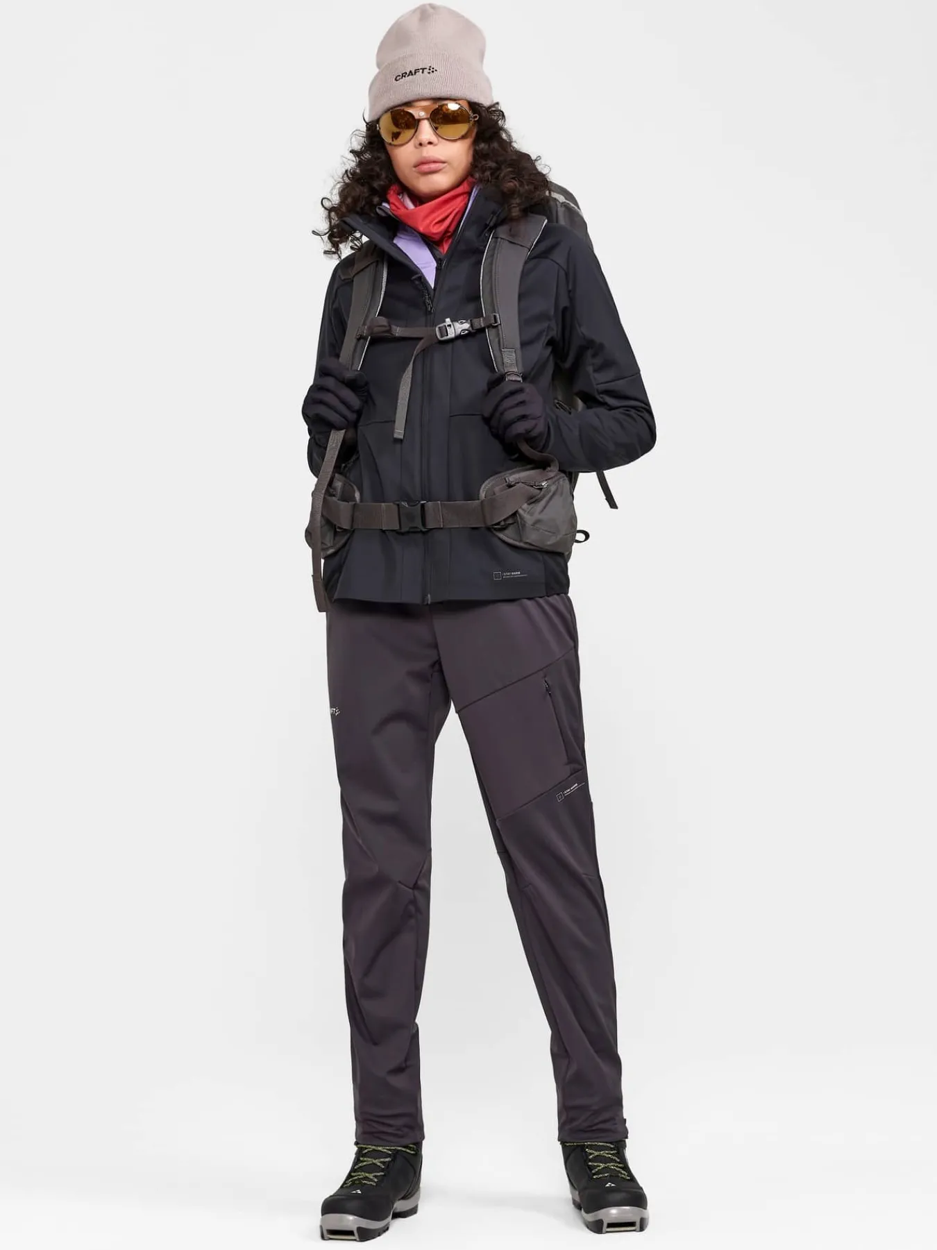Craft Sportswear Jackor & Västar|Längdskidor^Core Backcountry Hood Jacket W Black
