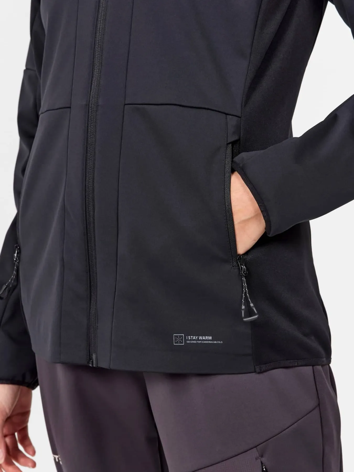 Craft Sportswear Jackor & Västar|Längdskidor^Core Backcountry Hood Jacket W Black