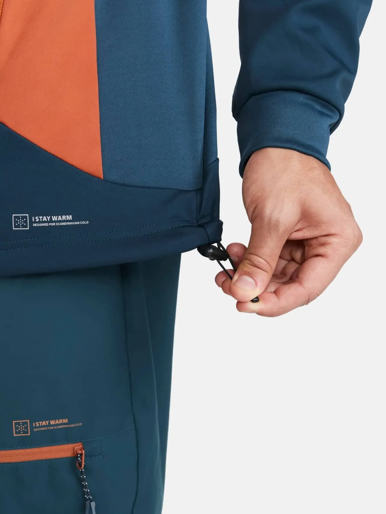 Craft Sportswear Jackor & Västar|Längdskidor^Core Backcountry Hood Jacket M Pond-Buff