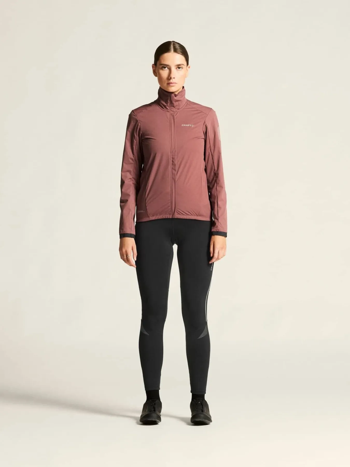Craft Sportswear Jackor & Västar^Core Bike SubZ Insulate Jacket W Rose Brown