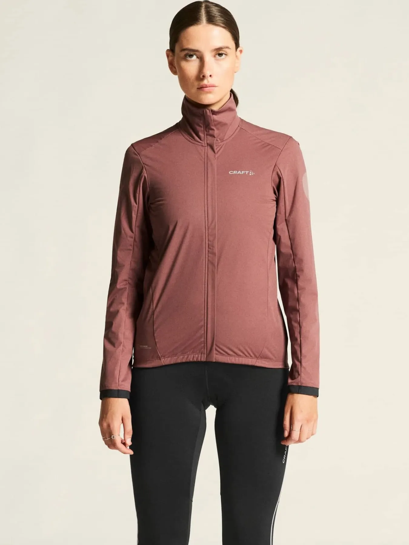 Craft Sportswear Jackor & Västar^Core Bike SubZ Insulate Jacket W Rose Brown