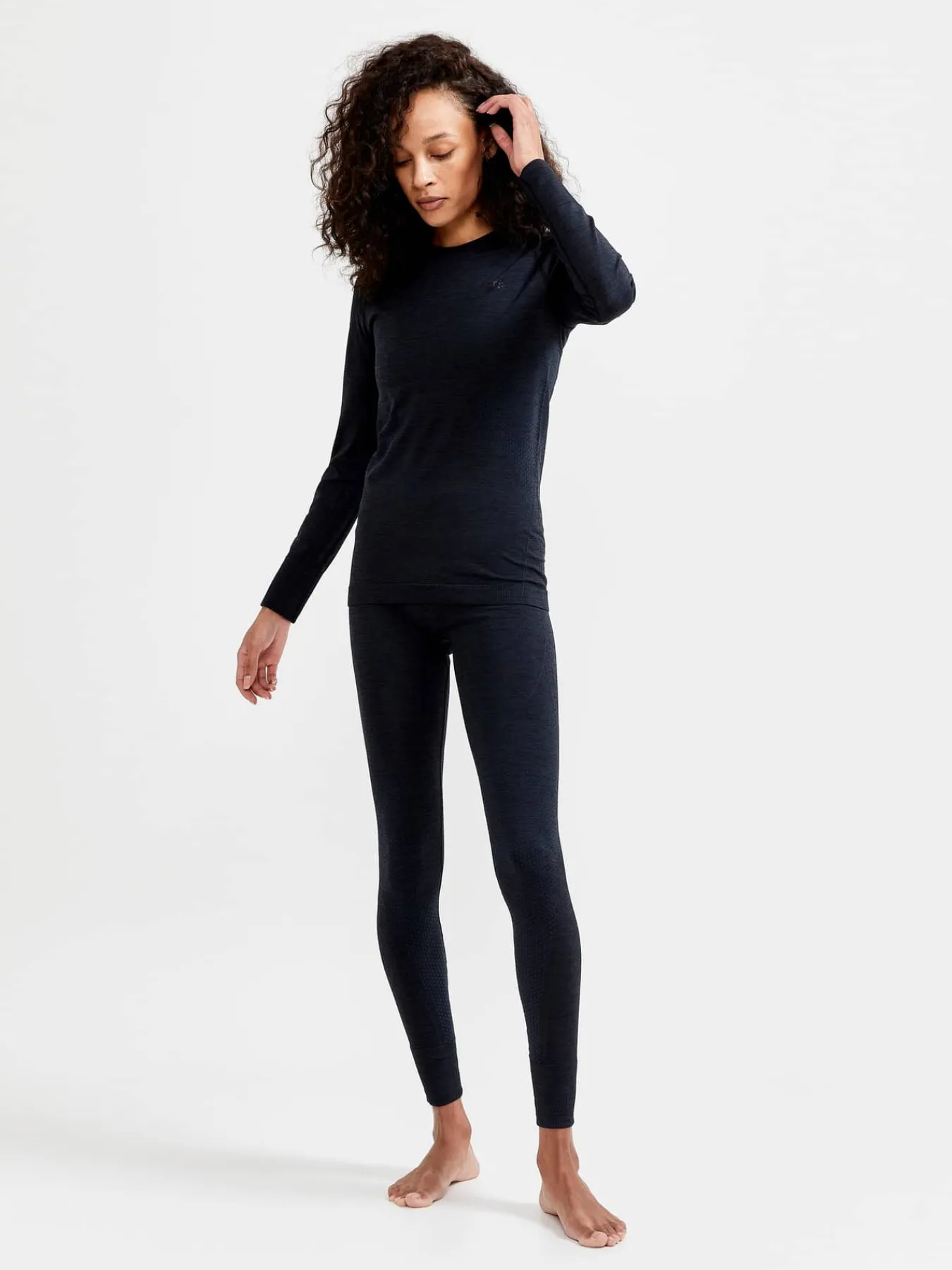 Craft Sportswear Underställ|Aktiva Underställ^CORE Dry Active Comfort Ls W Black