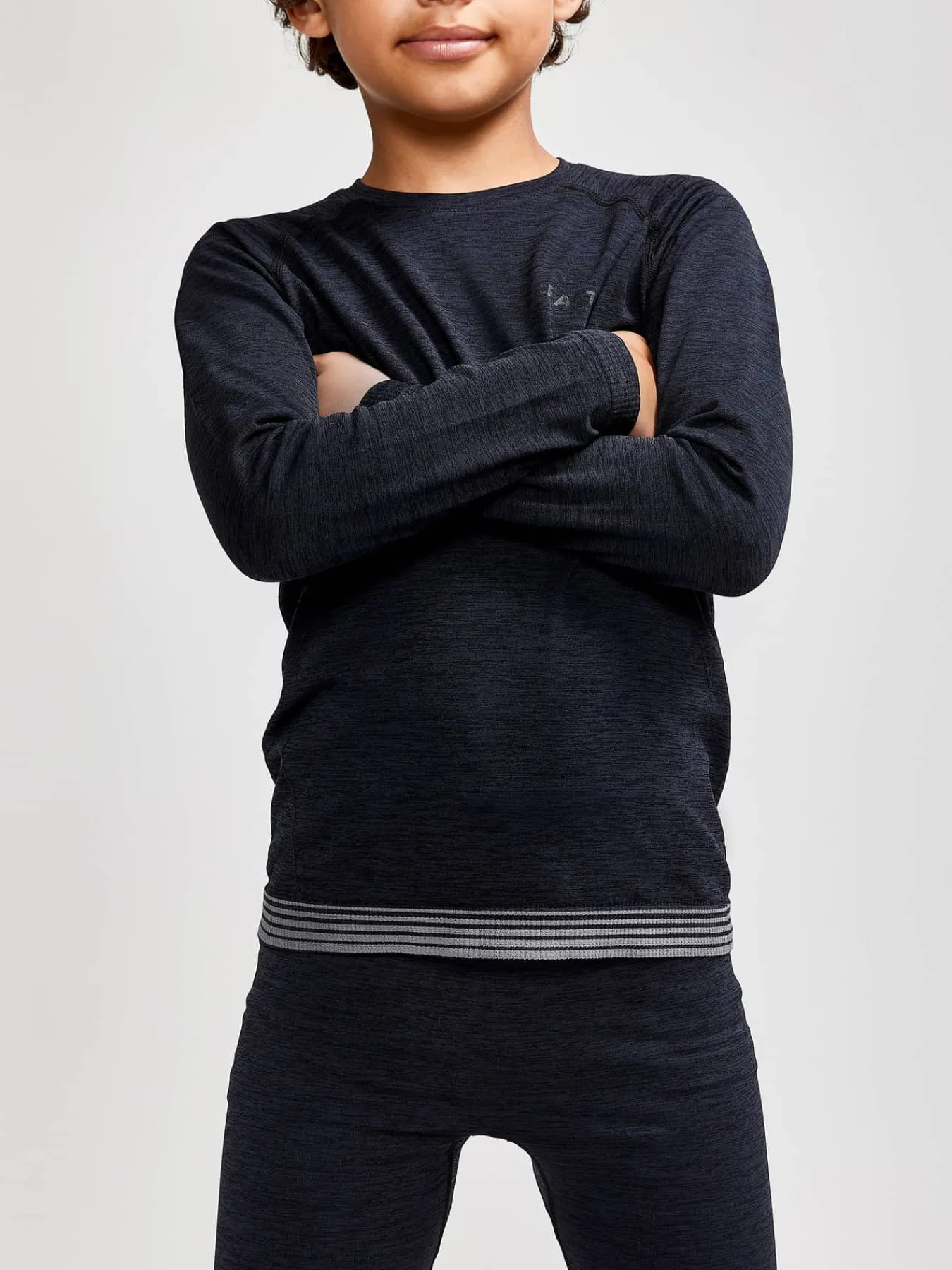 Craft Sportswear T-Shirt|Aktiva Underställ^CORE Dry Active Comfort LS JR Black (Box)