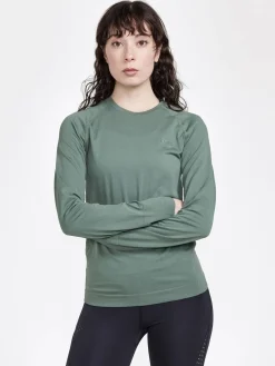 Craft Sportswear Underställ|Aktiva Underställ^CORE Dry Active Comfort Ls W Moss (Box)