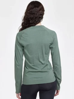 Craft Sportswear Underställ|Aktiva Underställ^CORE Dry Active Comfort Ls W Moss (Box)