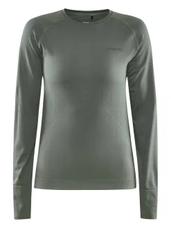 Craft Sportswear Underställ|Aktiva Underställ^CORE Dry Active Comfort Ls W Moss (Box)