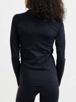 Craft Sportswear Underställ|Aktiva Underställ^CORE Dry Active Comfort Ls W Black (Box)