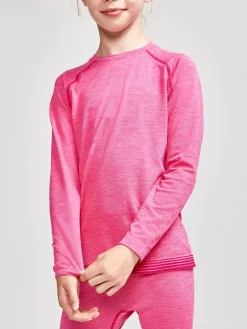 Craft Sportswear T-Shirt|Aktiva Underställ^CORE Dry Active Comfort LS JR Fame (Box)