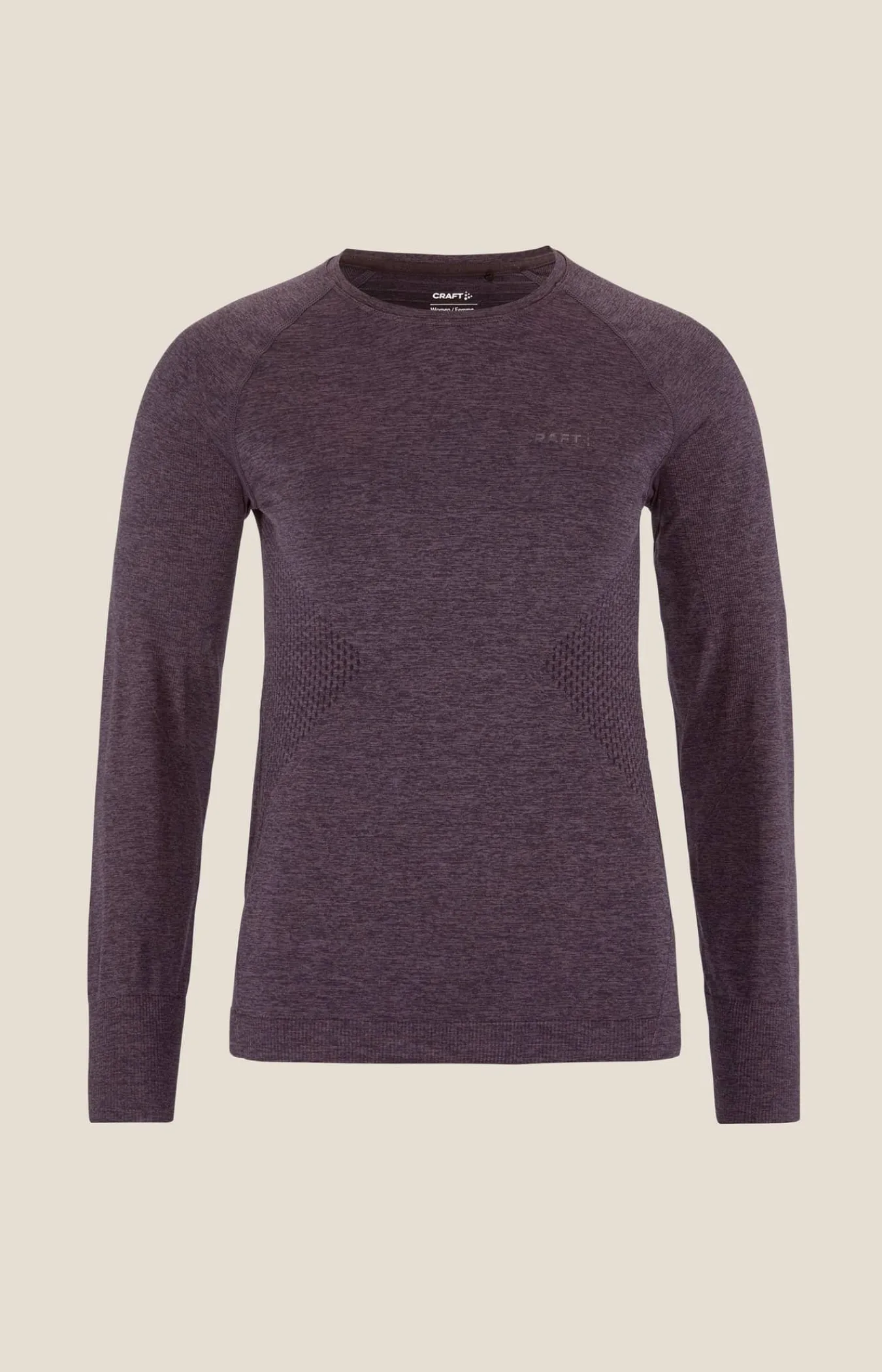 Craft Sportswear Underställ|Aktiva Underställ^CORE Dry Active Comfort Ls W Dk Plum