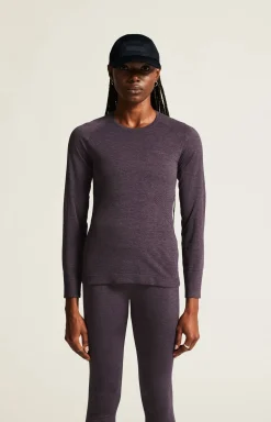 Craft Sportswear Underställ|Aktiva Underställ^CORE Dry Active Comfort Ls W Dk Plum