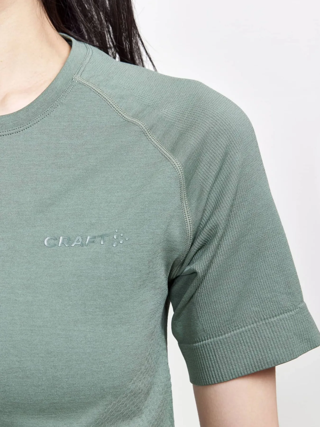 Craft Sportswear T-Shirts & Tröjor|Underställ^CORE Dry Active Comfort Ss W Moss (Box)