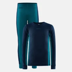 Craft Sportswear Aktiva Underställ|Underställsset^CORE Dry Baselayer Set J Tide-Deep Lake
