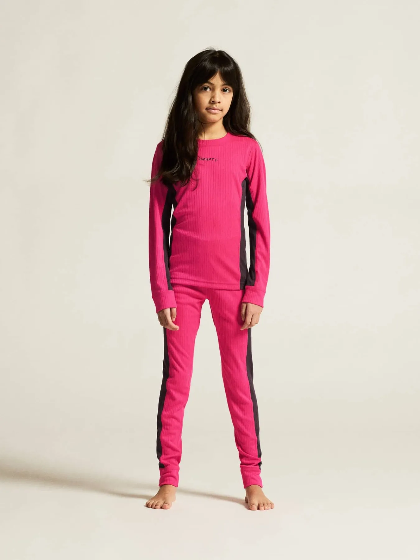 Craft Sportswear Aktiva Underställ|Underställsset^CORE Dry Baselayer Set J Fame/Dk Plum