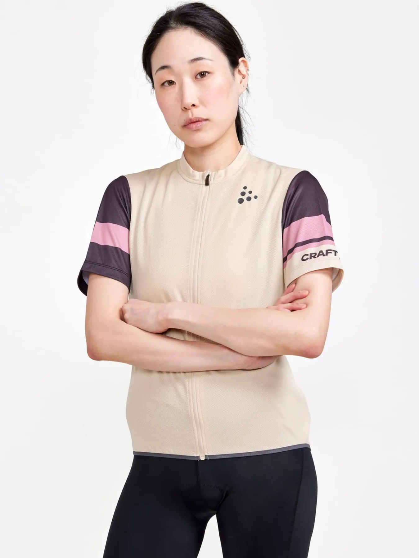 Craft Sportswear T-Shirts & Tröjor^CORE Endur Logo Jersey W Ecru-Slate