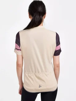 Craft Sportswear T-Shirts & Tröjor^CORE Endur Logo Jersey W Ecru-Slate