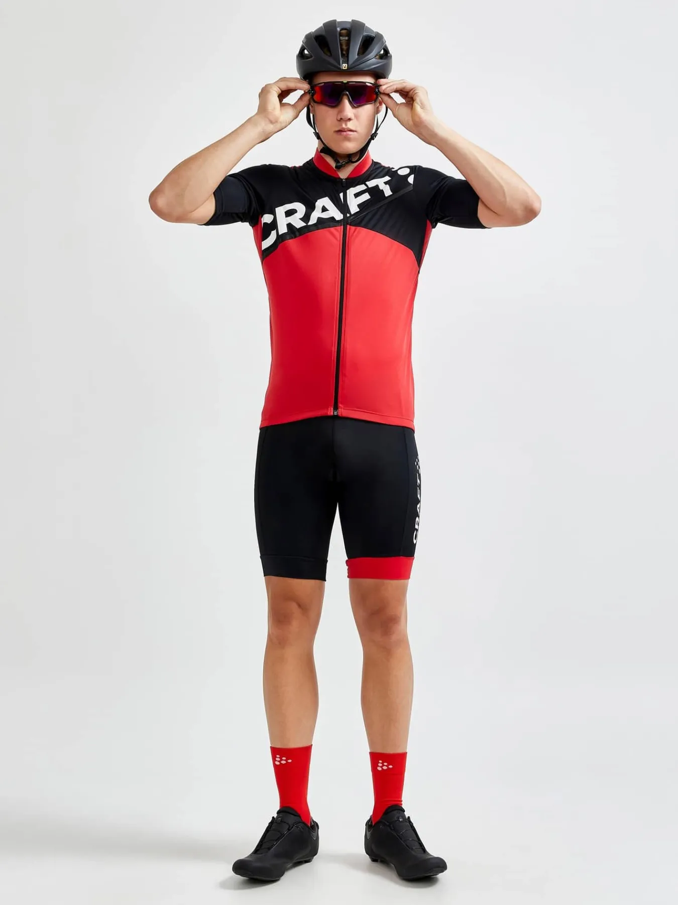 Craft Sportswear Shorts^CORE Endur Shorts M Black-Bright Red