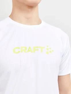 Craft Sportswear T-Shirts & Tröjor|Träning^CORE Essence Logo Tee M White