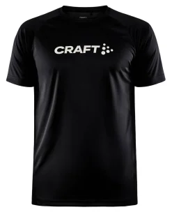 Craft Sportswear T-Shirts & Tröjor|Träning^CORE Essence Logo Tee M Black