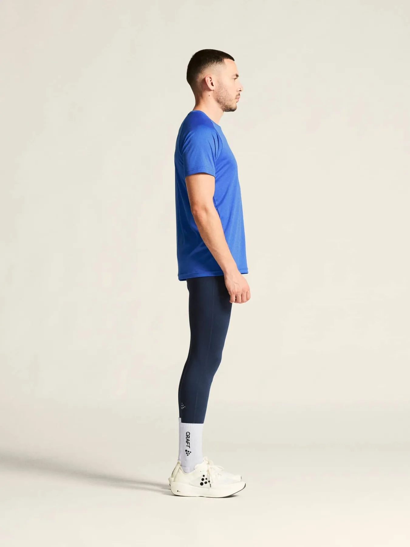 Craft Sportswear T-Shirts & Tröjor|Träning^CORE Essence Logo Tee M Ink Blue