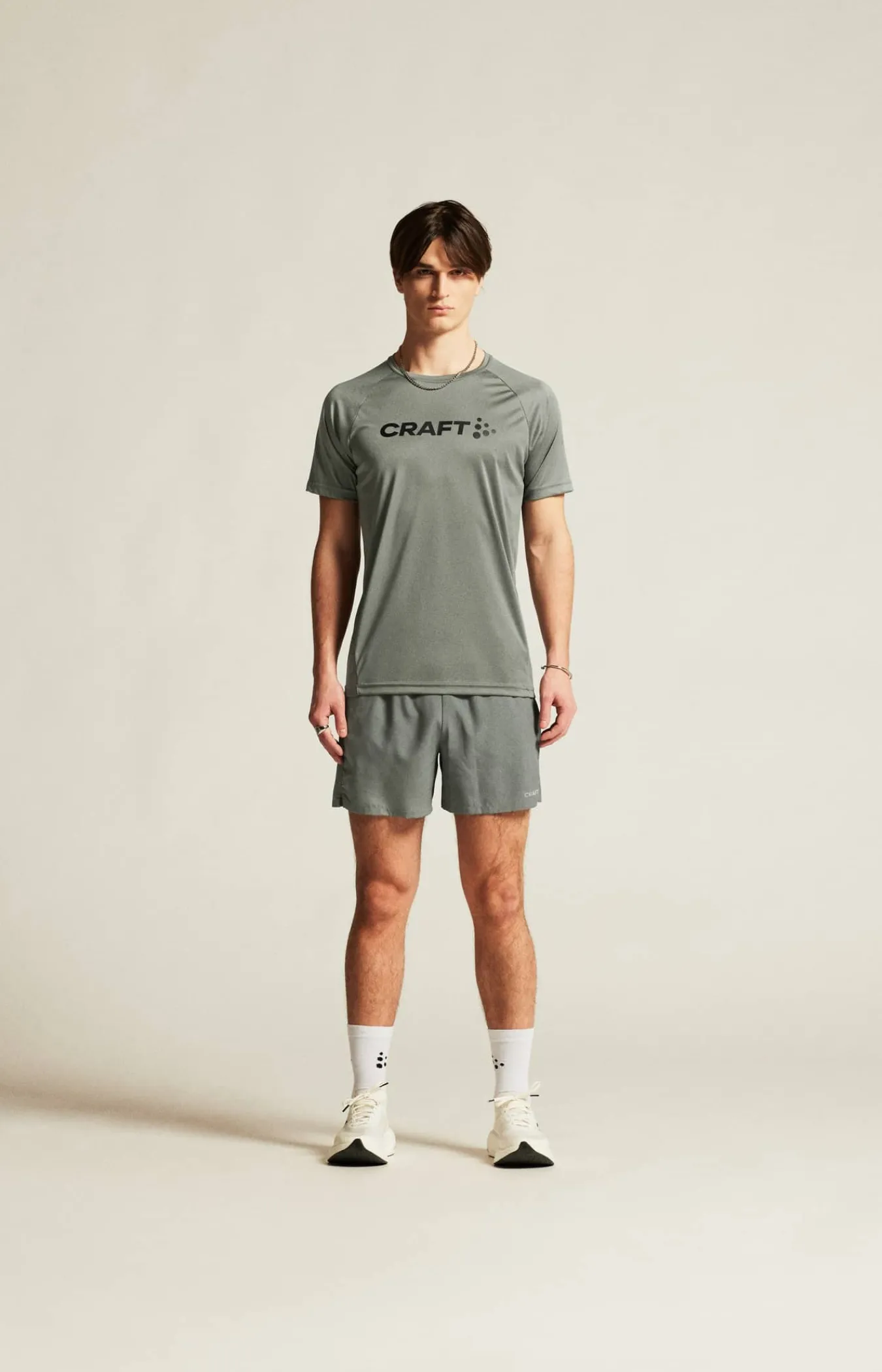 Craft Sportswear T-Shirts & Tröjor|Träning^CORE Essence Logo Tee M Leaf