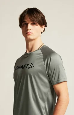 Craft Sportswear T-Shirts & Tröjor|Träning^CORE Essence Logo Tee M Leaf