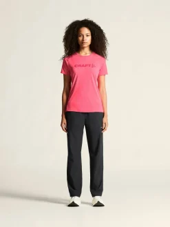 Craft Sportswear T-Shirts & Tröjor|Träning^CORE Essence Logo Tee W Fuchsia