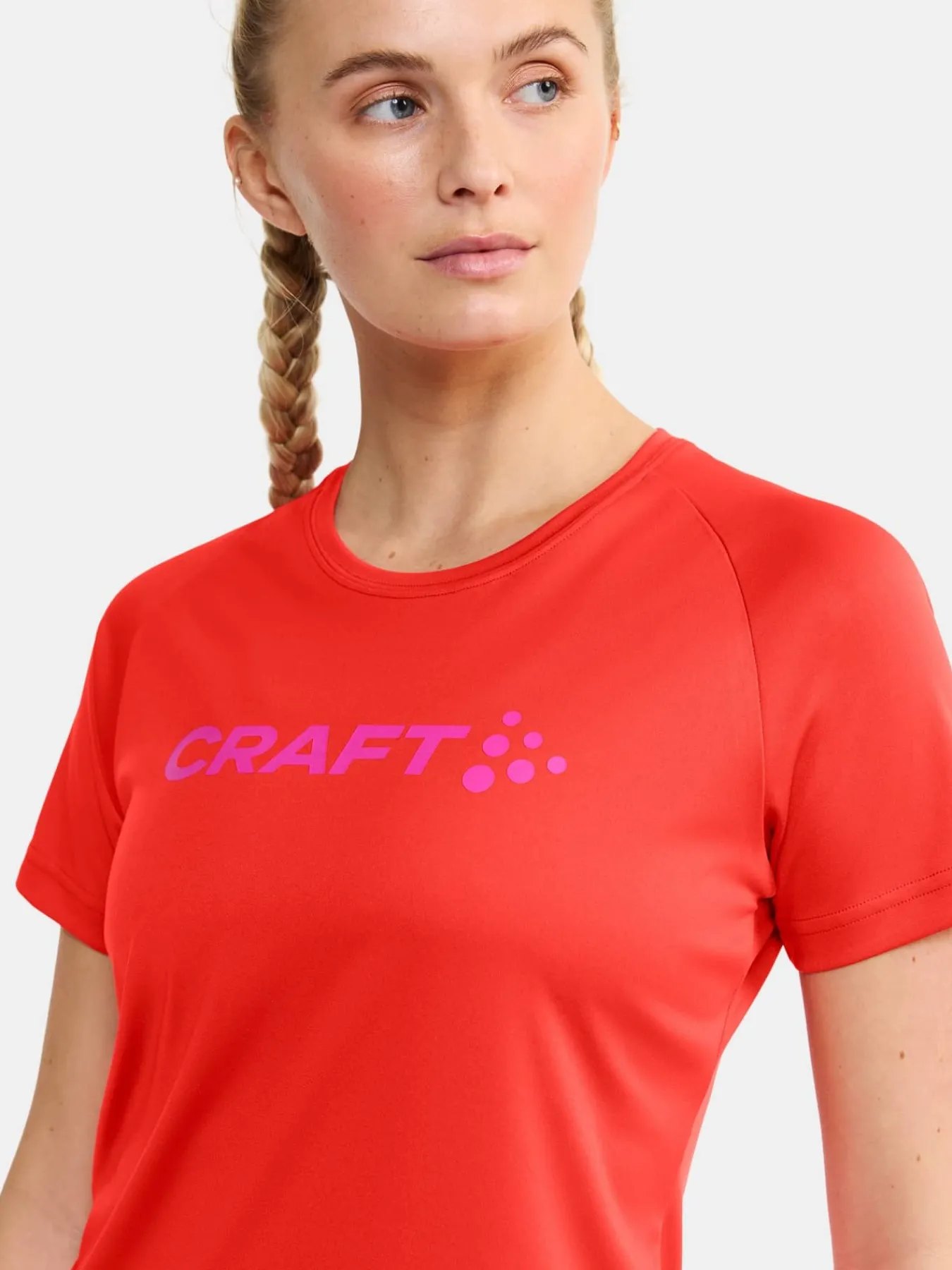 Craft Sportswear T-Shirts & Tröjor|Träning^CORE Essence Logo Tee W Inferno