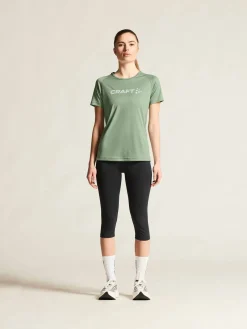 Craft Sportswear T-Shirts & Tröjor|Träning^CORE Essence Logo Tee W Glacial