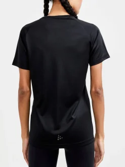 Craft Sportswear T-Shirts & Tröjor|Träning^CORE Essence Logo Tee W Black