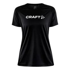 Craft Sportswear T-Shirts & Tröjor|Träning^CORE Essence Logo Tee W Black
