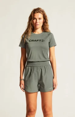 Craft Sportswear T-Shirts & Tröjor|Träning^CORE Essence Logo Tee W Leaf