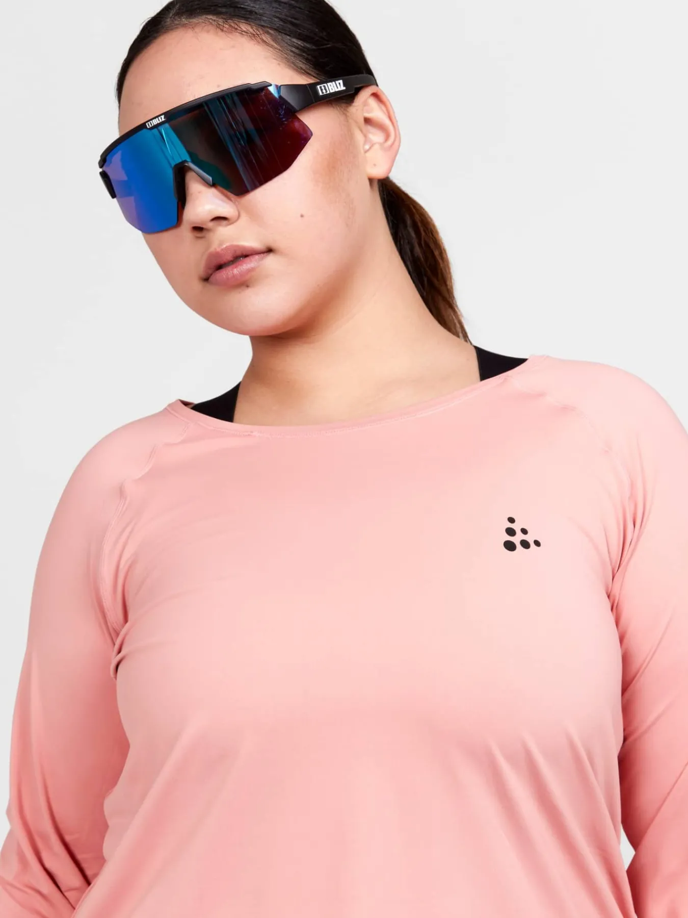Craft Sportswear Träning^Core Essence Ls Plus Tee W Bleikur