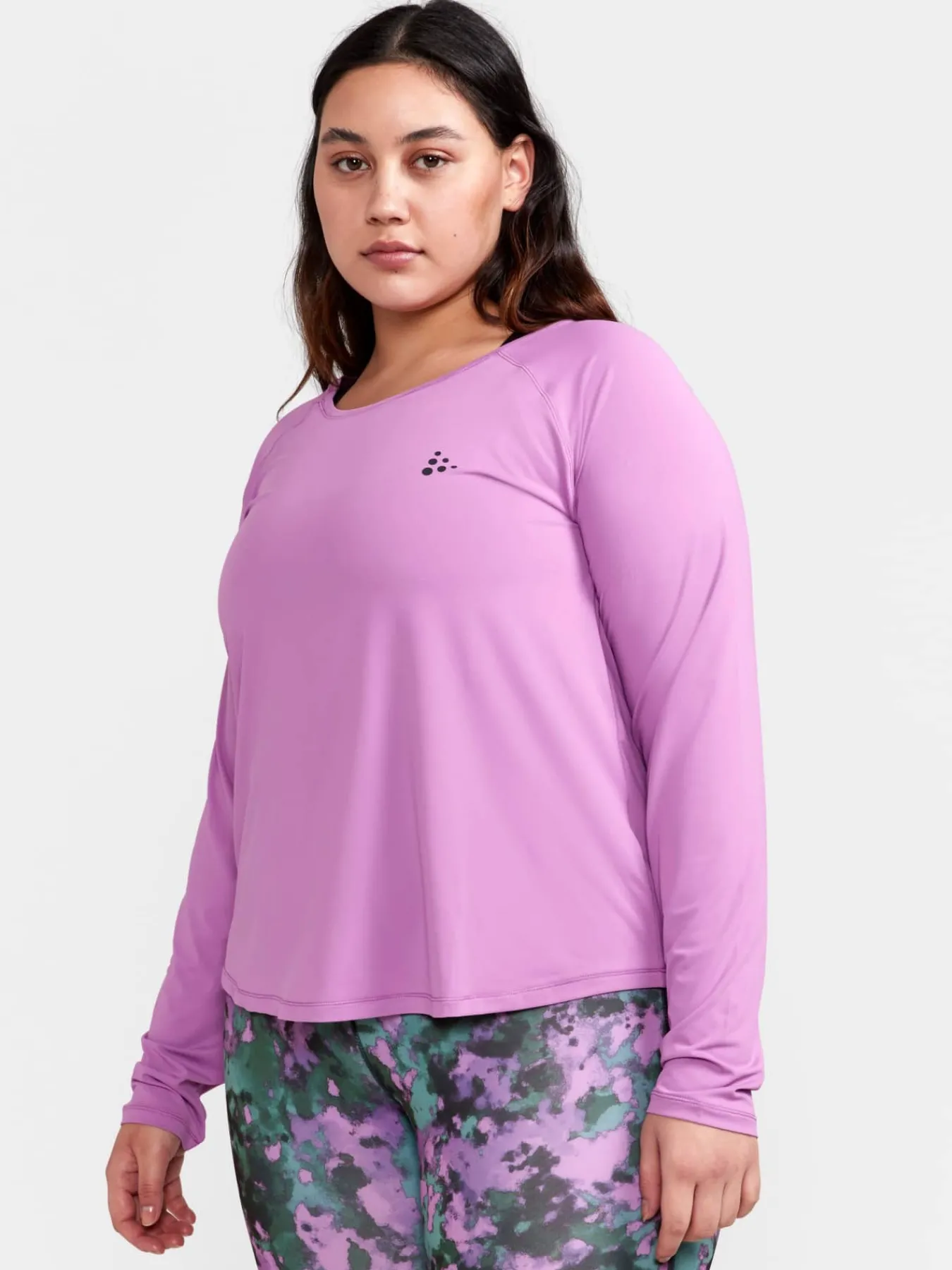 Craft Sportswear Träning^Core Essence Ls Plus Tee W Lupine