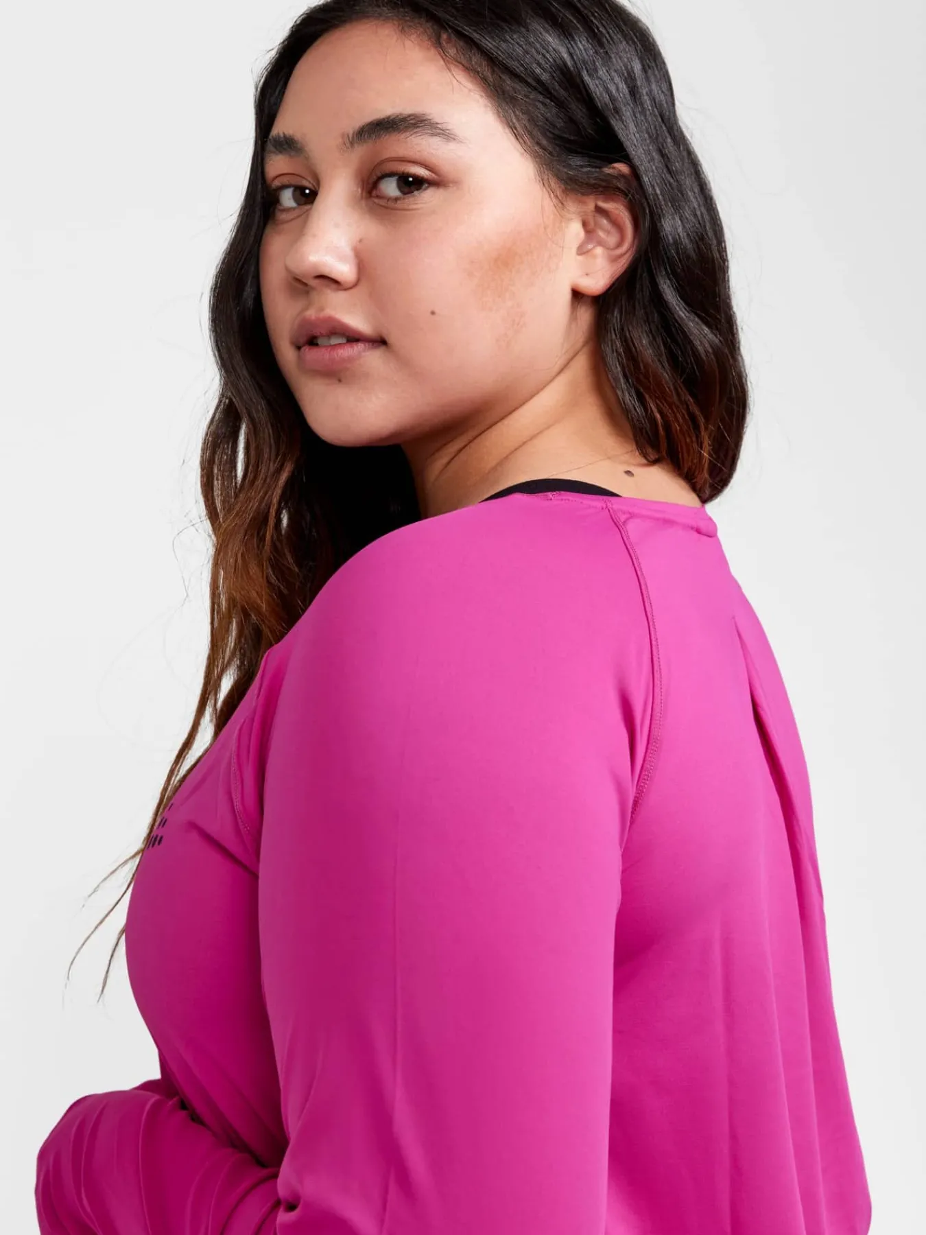 Craft Sportswear Träning^Core Essence Ls Plus Tee W Roxo