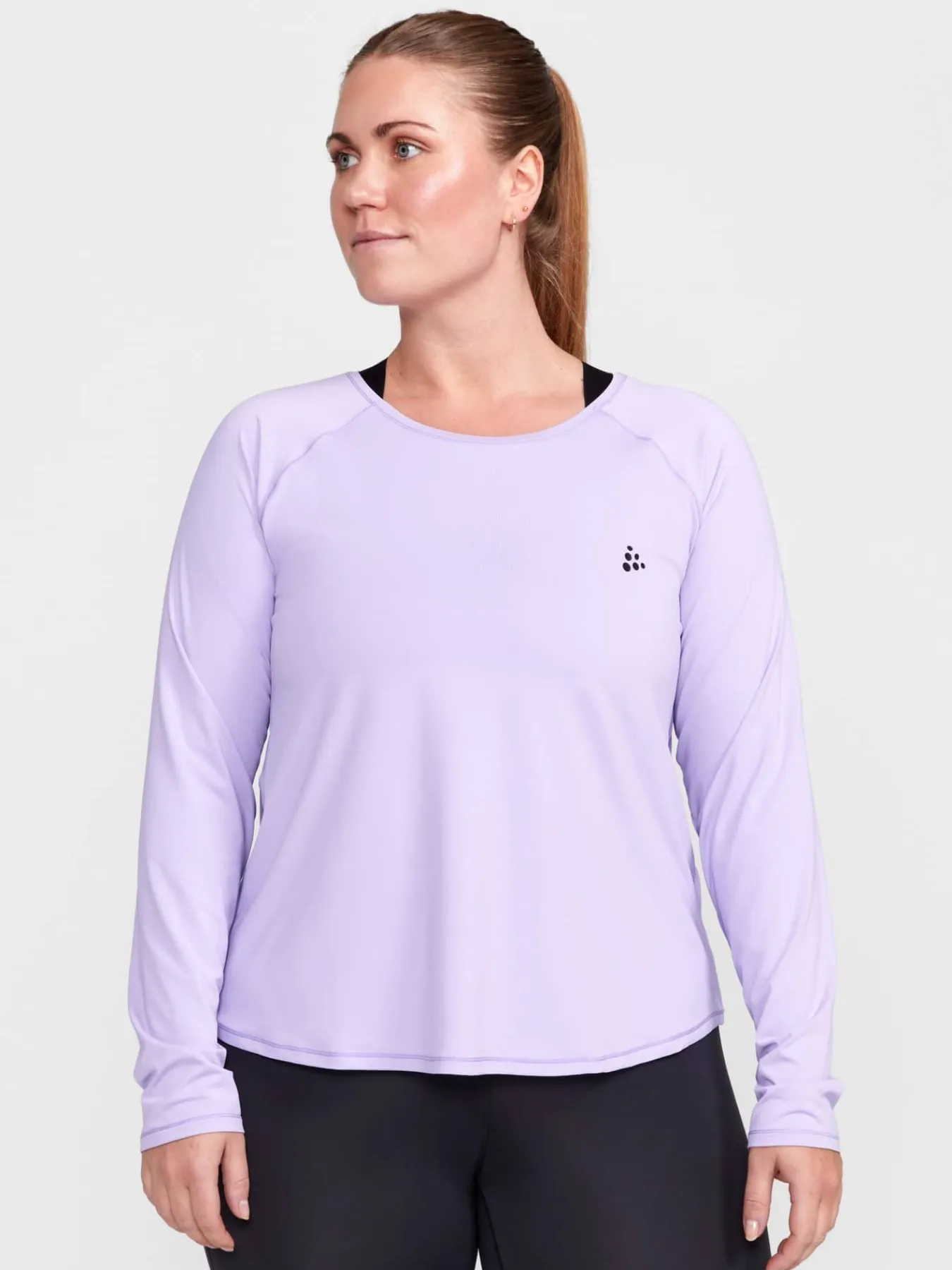 Craft Sportswear Träning^Core Essence Ls Plus Tee W Lavender