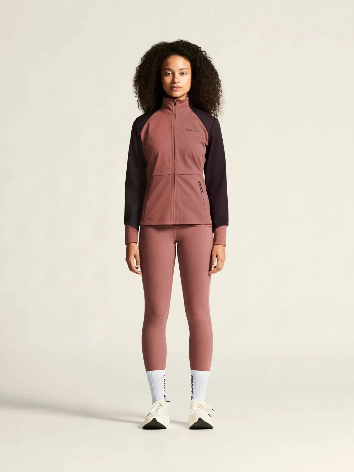 Craft Sportswear Jackor & Västar|Längdskidor^Core Essence Nordic Jacket W Rose Brown/Dk Plum