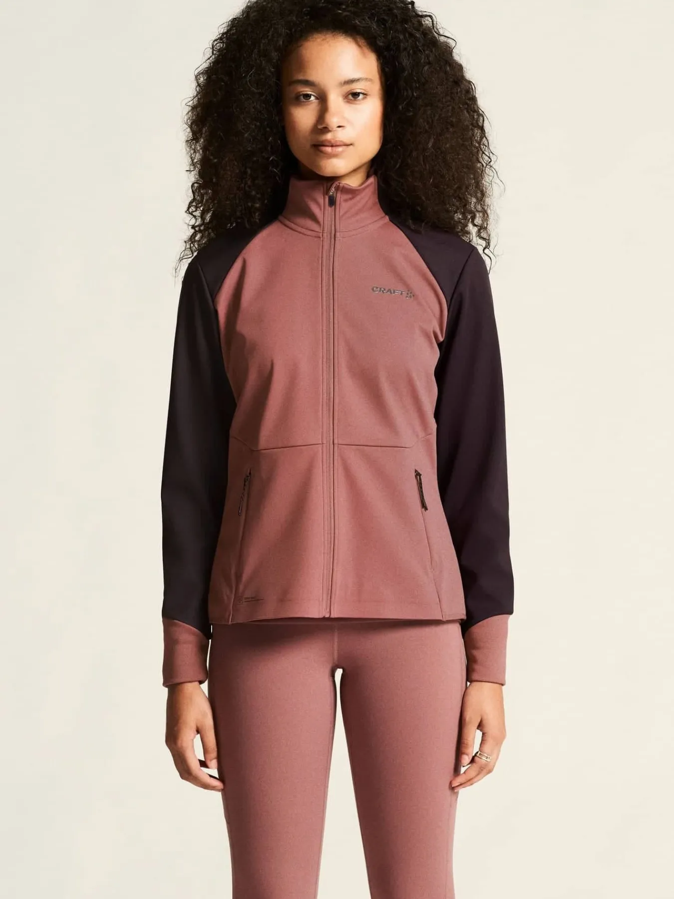 Craft Sportswear Jackor & Västar|Längdskidor^Core Essence Nordic Jacket W Rose Brown/Dk Plum