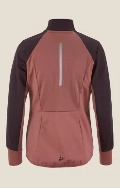 Craft Sportswear Jackor & Västar|Längdskidor^Core Essence Nordic Jacket W Rose Brown/Dk Plum