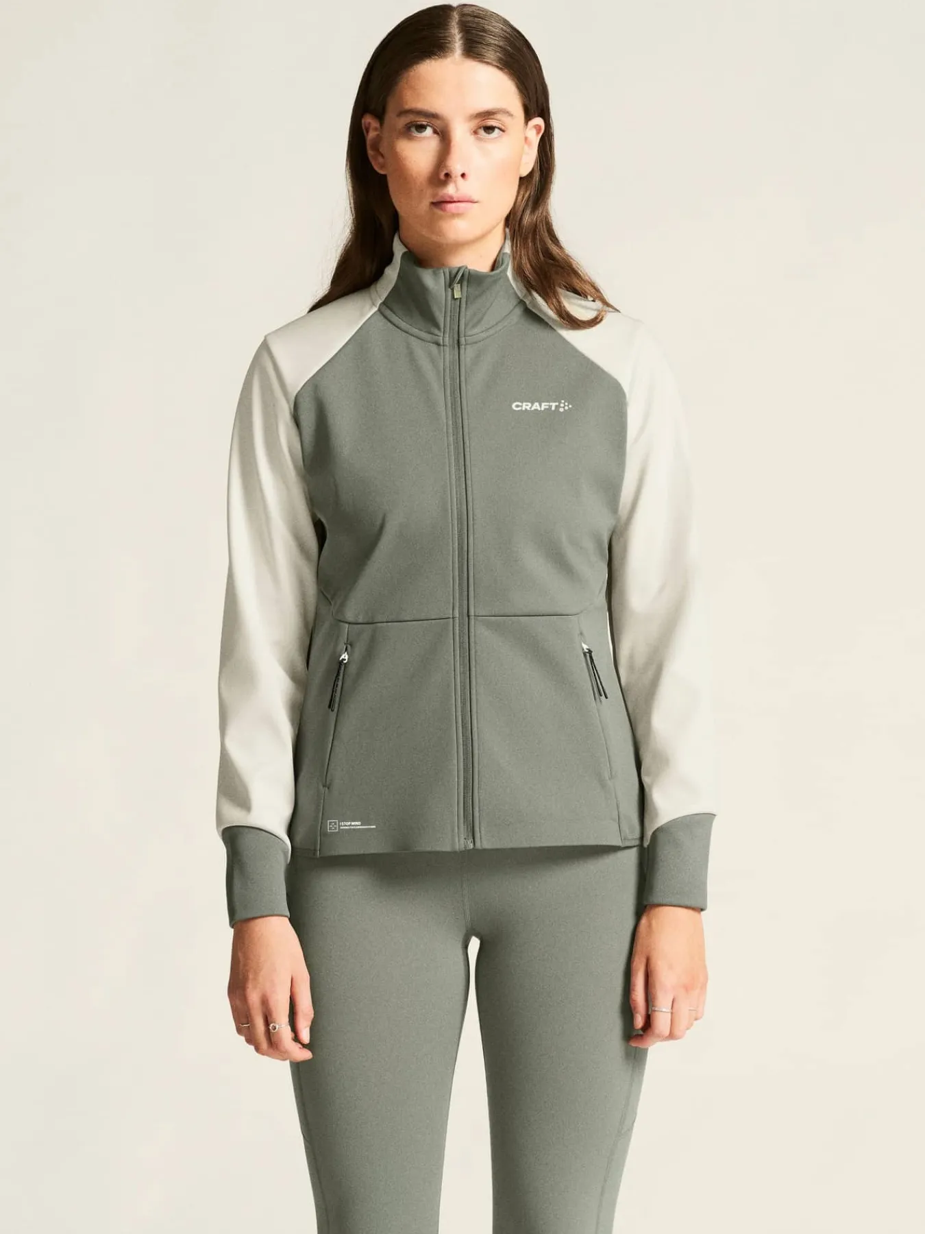 Craft Sportswear Jackor & Västar|Längdskidor^Core Essence Nordic Jacket W Leaf/Tofu