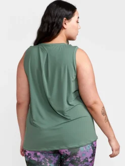 Craft Sportswear Linnen|Träning^Core Essence Plus Tank W Thyme
