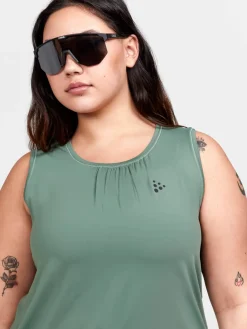 Craft Sportswear Linnen|Träning^Core Essence Plus Tank W Thyme