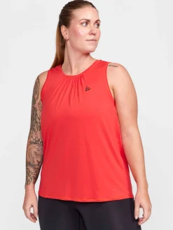 Craft Sportswear Linnen|Träning^Core Essence Plus Tank W Reddish