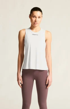 Craft Sportswear Linnen|Träning^CORE Essence Singlet 2 W White